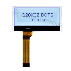 2.3 inch graphic COG display